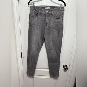 Ann Taylor Loft Jeans Women’s 6‎ Size 28 Grey The Skinny Mid Rise Denim Classic